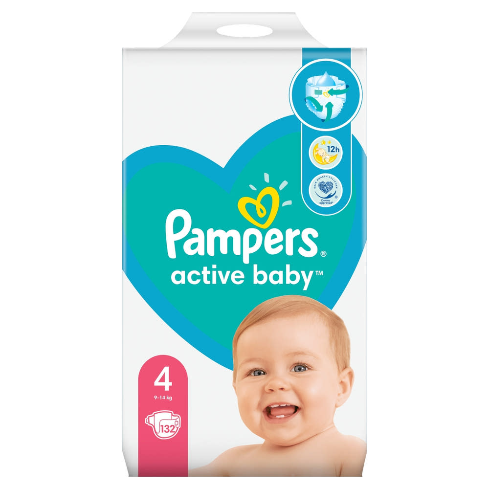 pampers 4 rossmann active baby