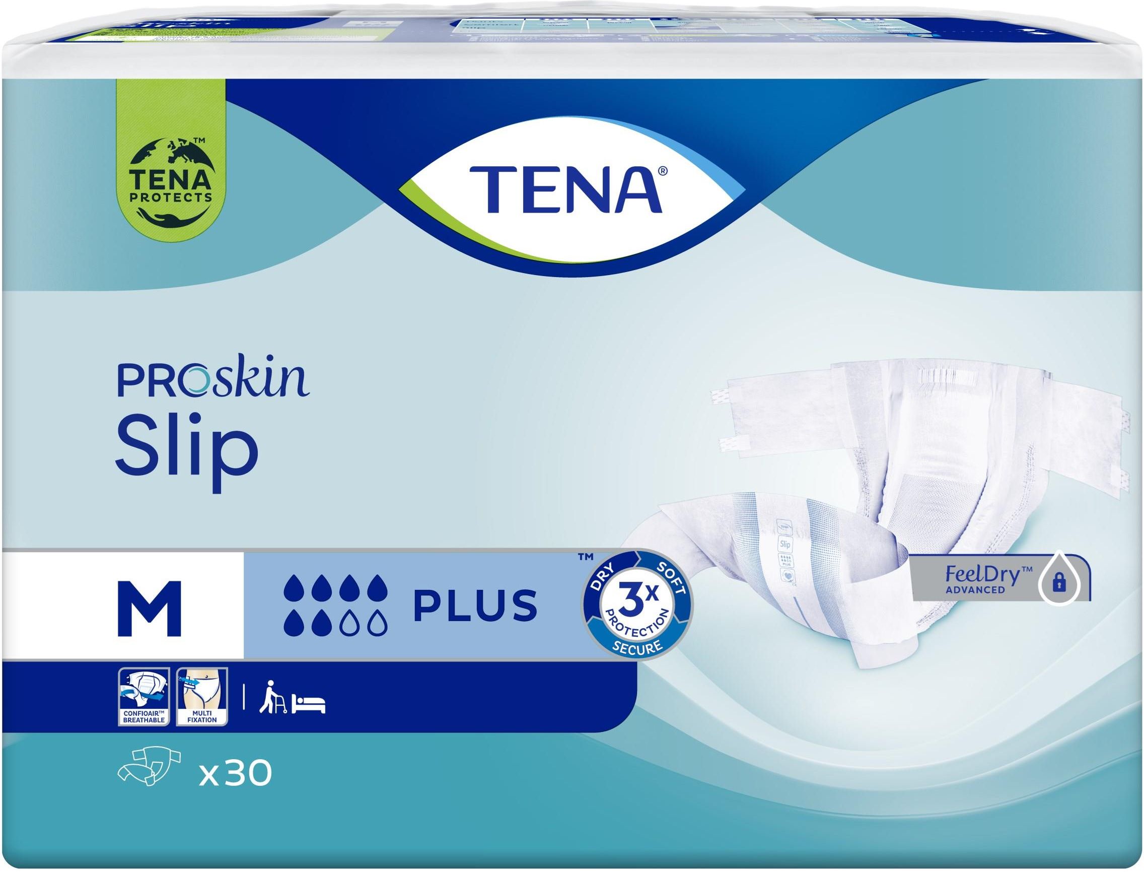 tena slip plus large pieluchomajtki 30 sztuk