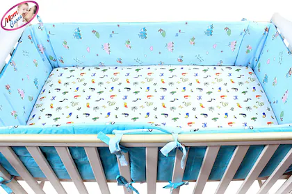 Moms Care multifunctional crib bumper