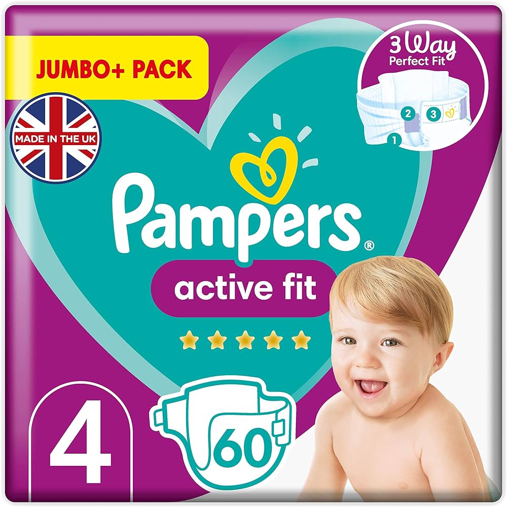 pampers active baby amazon 4