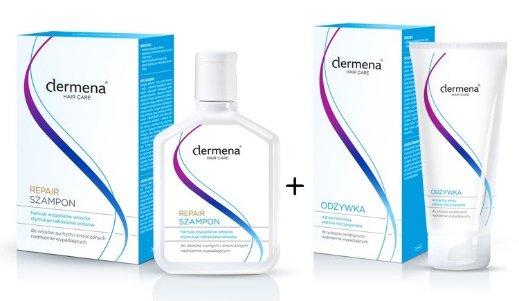 szampon i odżywka dermena