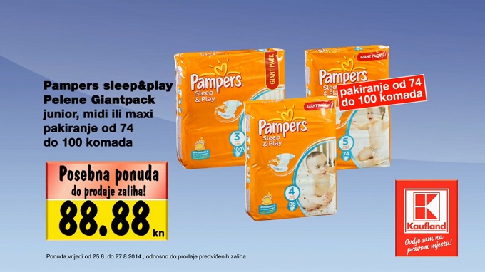 pampers sleep 4 kaufland