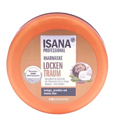 rossmann isana hair professional locken spulung odżywka do włosów kręconych