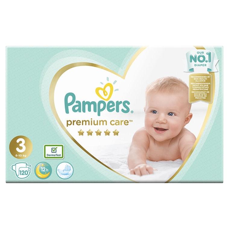 pampers premium care 3 80szt