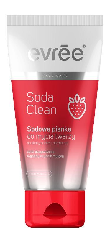 evree soda clean sodowa pianka do mycia twarzy 150 ml