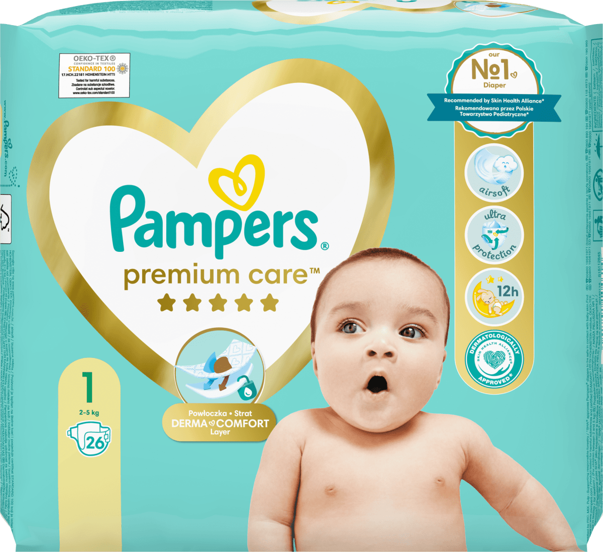 pampers premium care 1 smyk