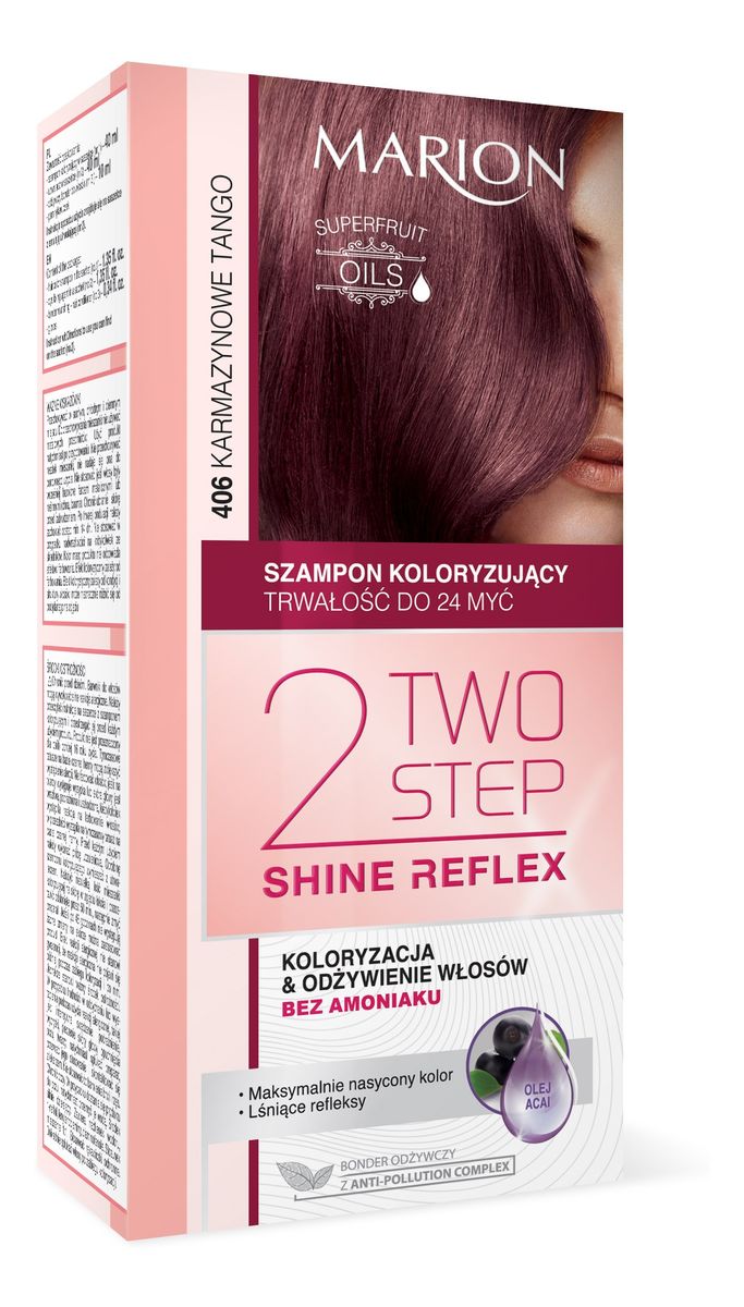 szampon koloryzujący two step shine reflex opinie