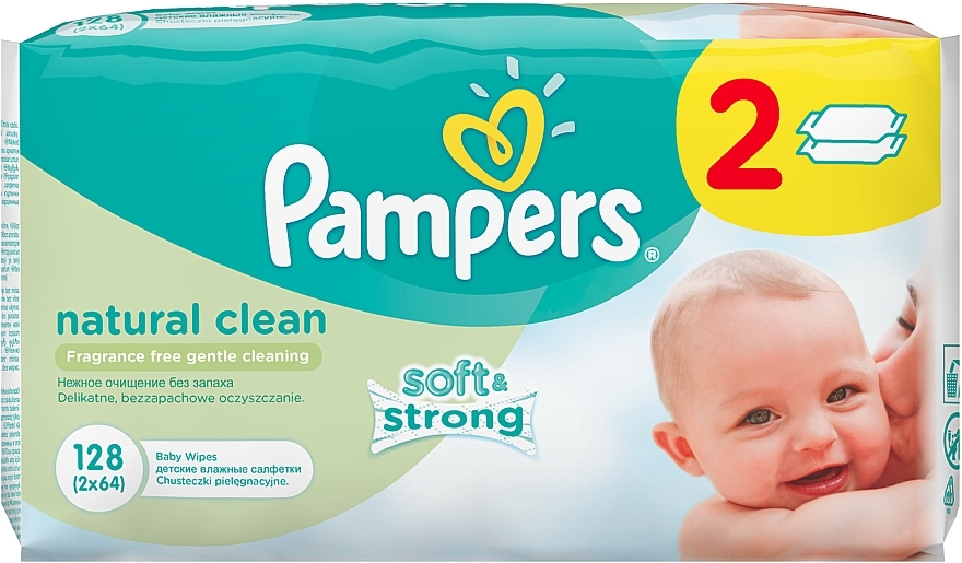 pampers natural clean chusteczki