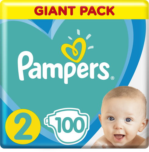 pampers baby active 2 100