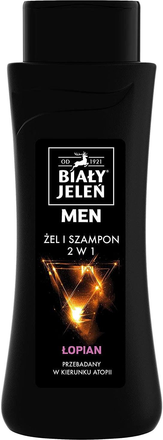 białym jeleniem dla mężczyzn 2w1 żel i szampon