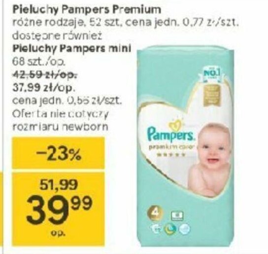 tesco pamper premium promocja