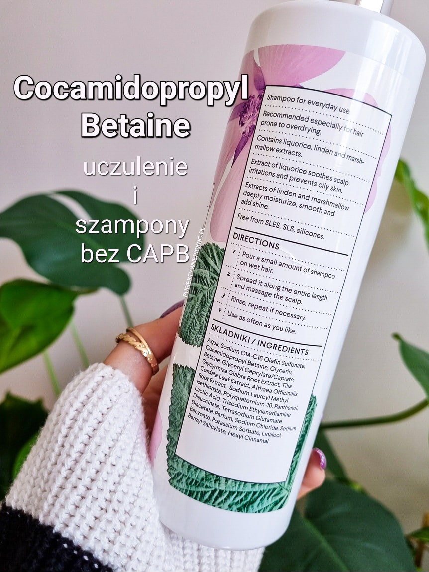 szampon dla dzieci bez cocamidopropyl betaine