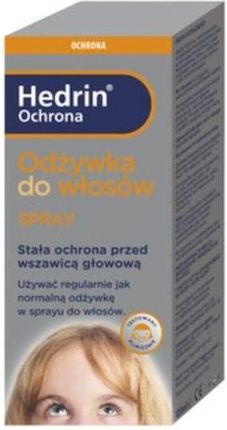 hedrin ochrona odżywka w sprayu do włosów 120 ml