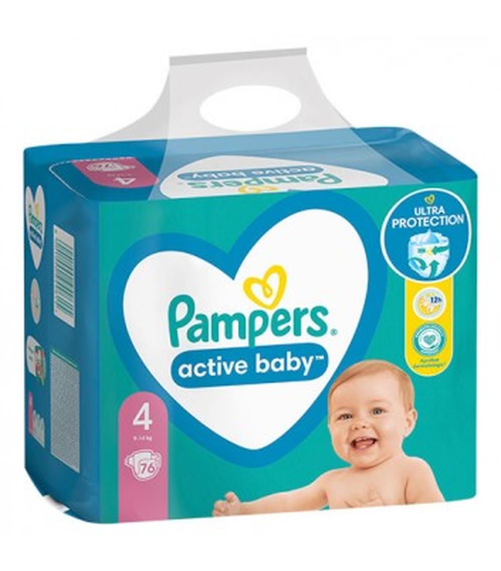 pampers active baby ile sztuk w paczce 4