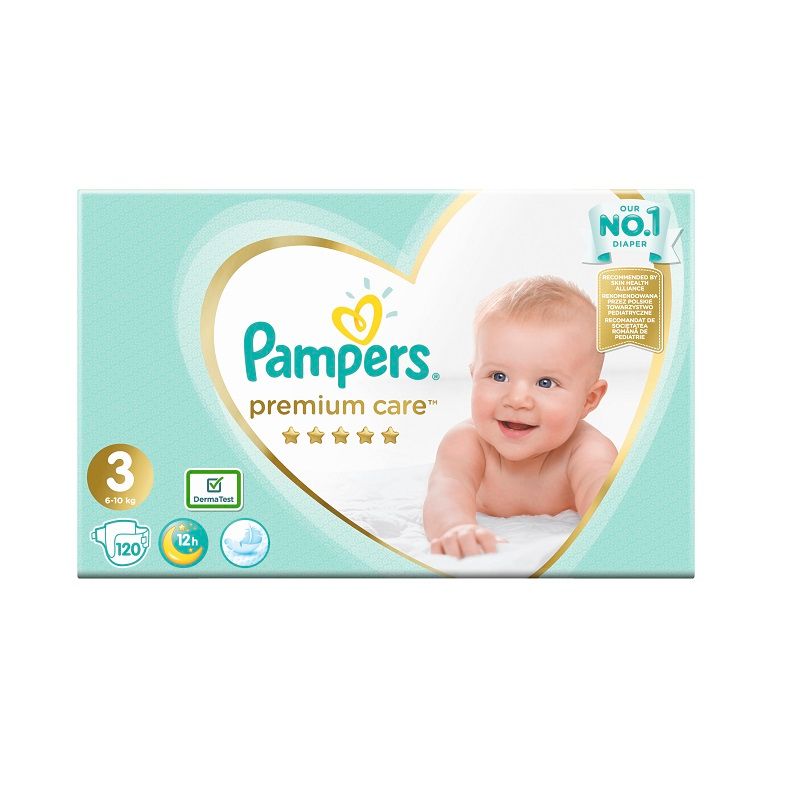 pampers premium care drymax midi 3