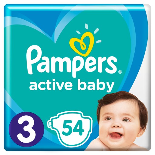 pampers pieluchy active baby 3 midi 174 szt