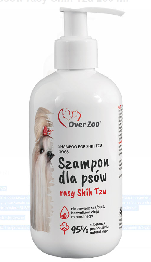 szampon overzoo dla shih tzu zooplus
