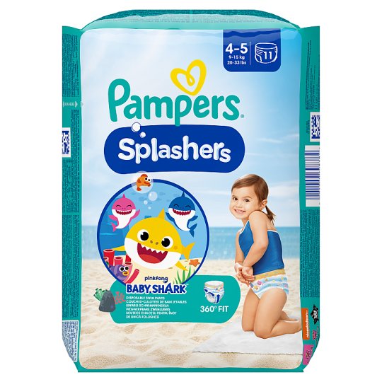 pampers splashers krakow tesco