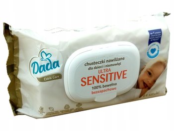 dada chusteczki nawilżane sensitive 64