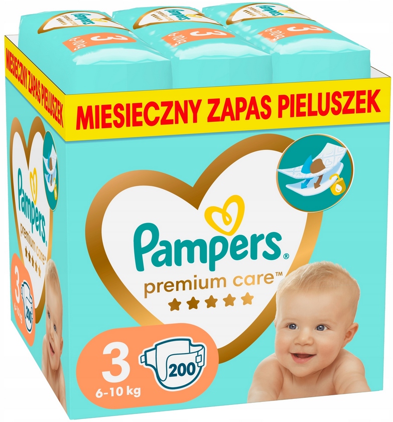 pieluchy pampers midi