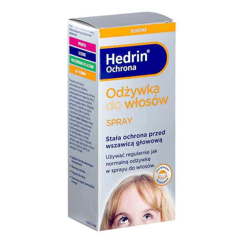 hedrin ochrona odżywka do włosów w sprayu 120ml