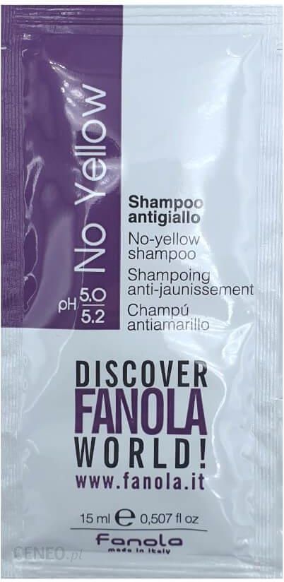 fanola no yellow szampon ceneo