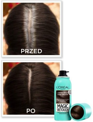 szampon loreal w sprayu na odrosty