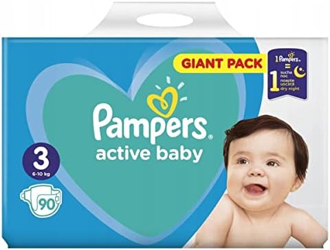 pampers active baby 3 68 szt