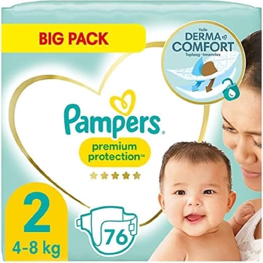 pampers zielony rozmiar 2