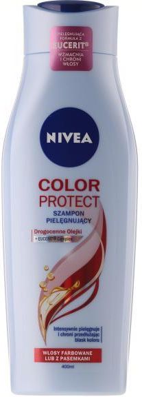 nivea color protect szampon do włosów farbowanych i z pasemkami