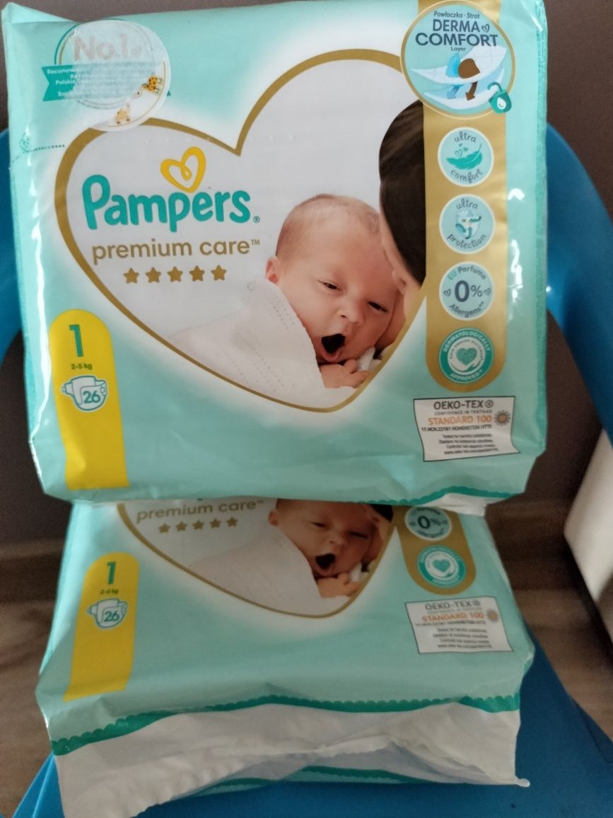 pampers 1 premium care olx