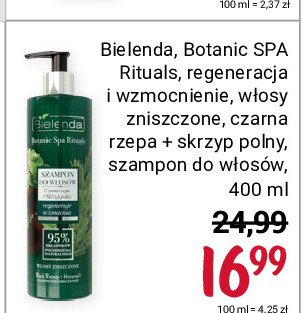 szampon do zniszczonych botanic spa rituals bielenda opinie