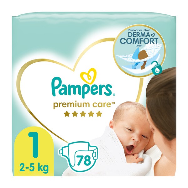 pampers premium care opakowanie promocyjne