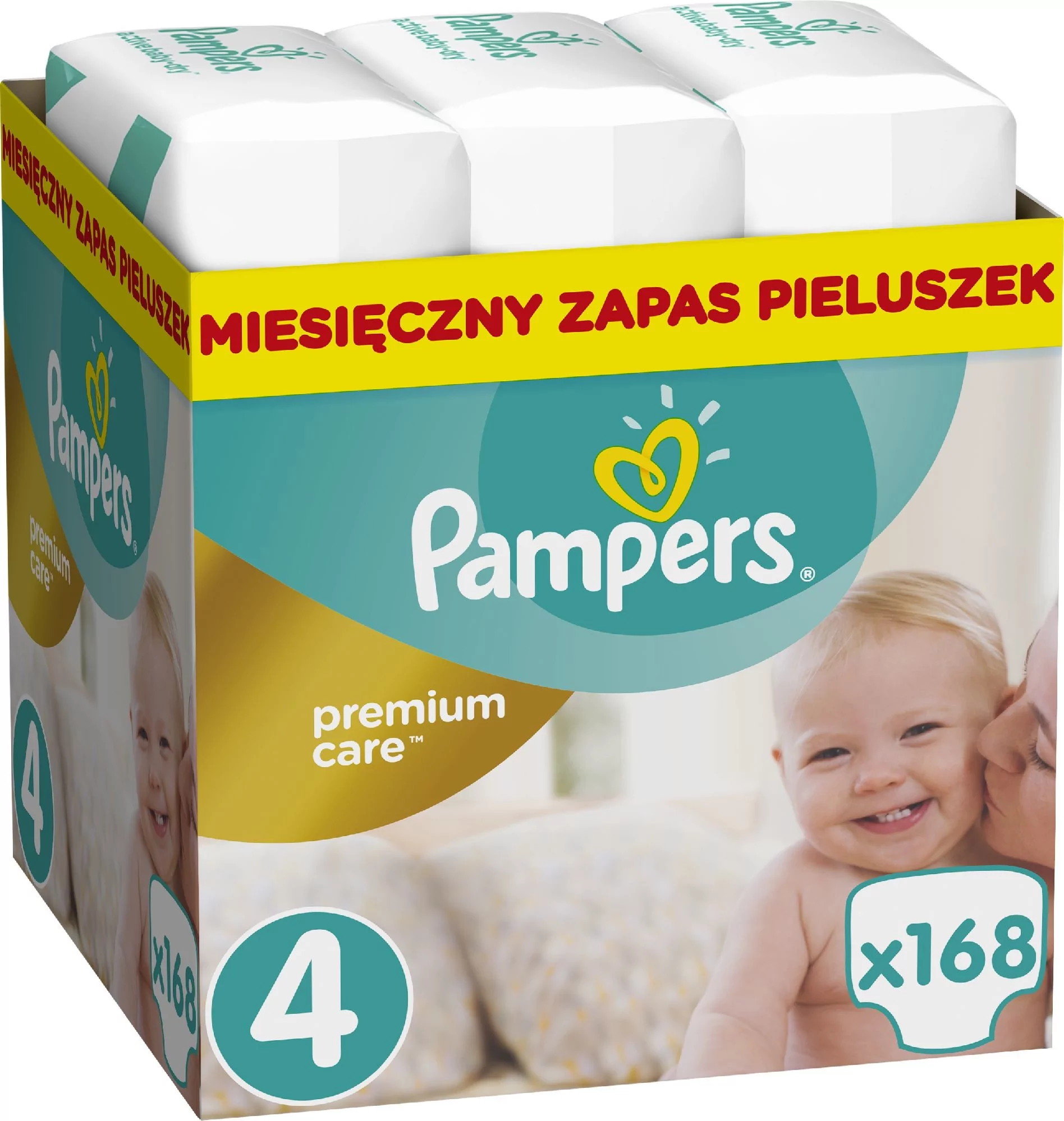 pampers 2 240 szt zapas na miesiąc