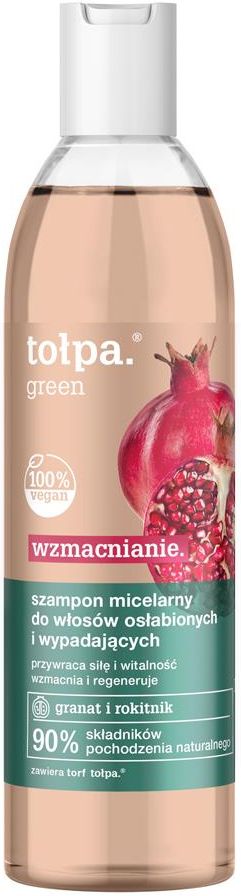 tołpa green wzmacnianie szampon wzmacniający do włosów osłabionych 300ml