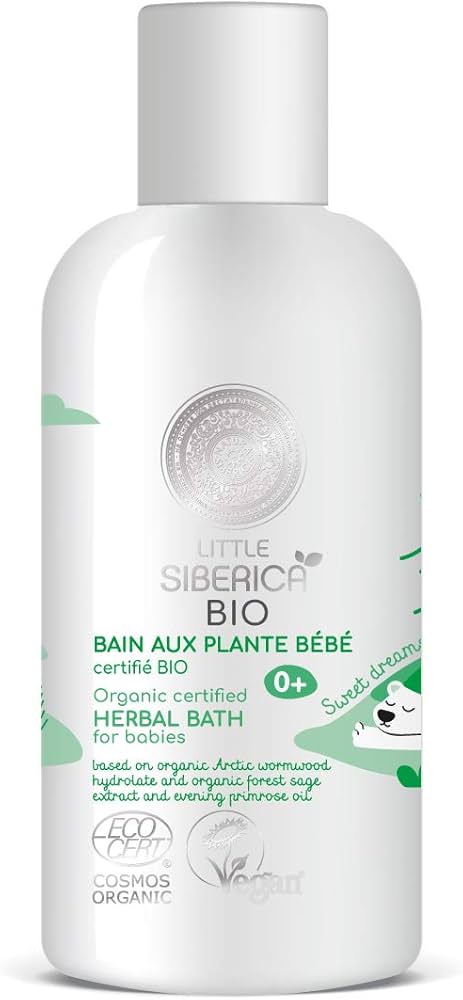 Mała Syberyka. Organiczna kąpiel kwiatowa dla niemowląt 250ml