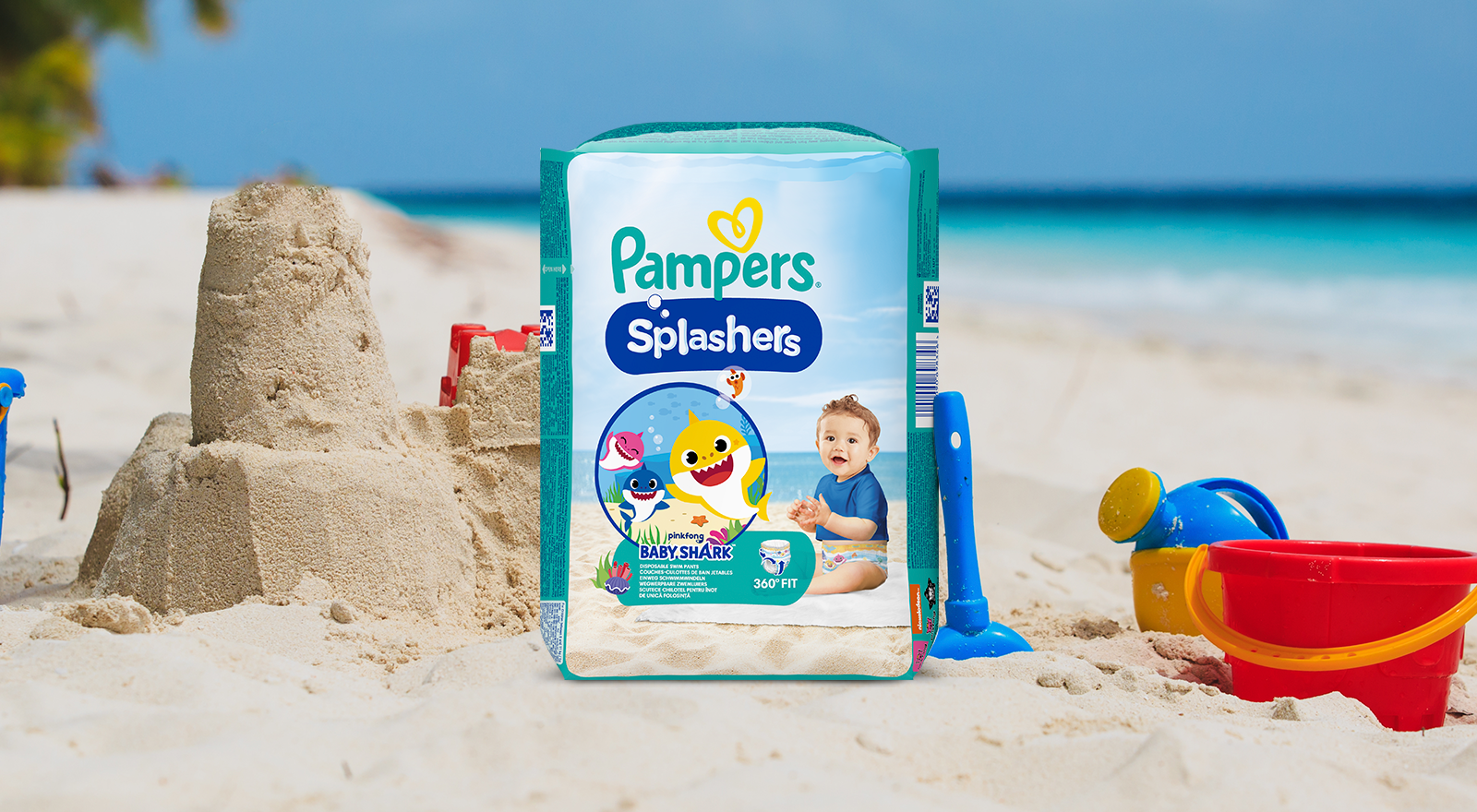 pampers splashers size 2