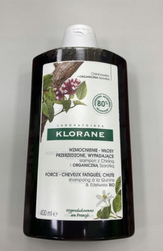 szampon z chinina klorane allegro