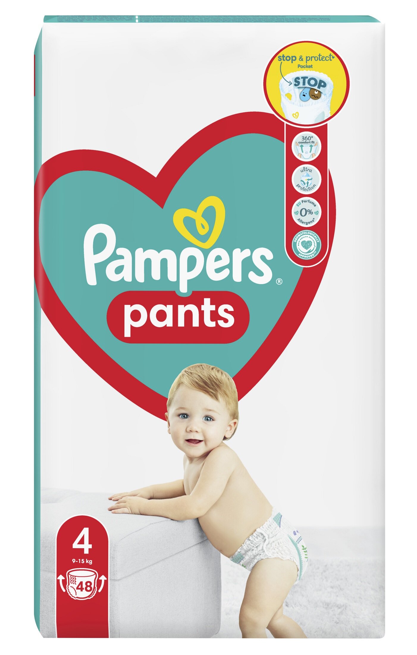 pieluchomajtki 4 pampers