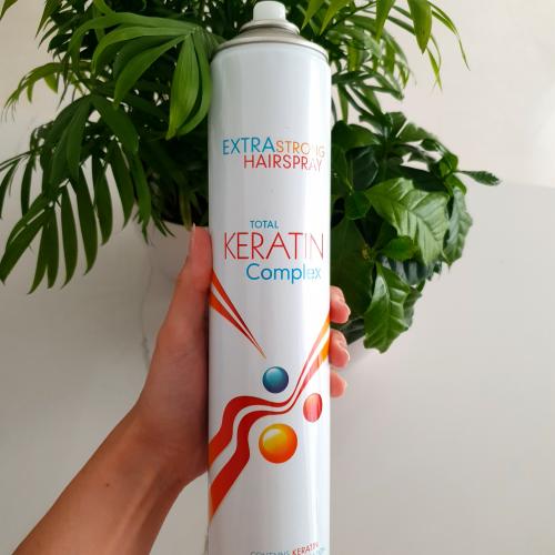 total keratin complex extra strong hairspray lakier do włosów