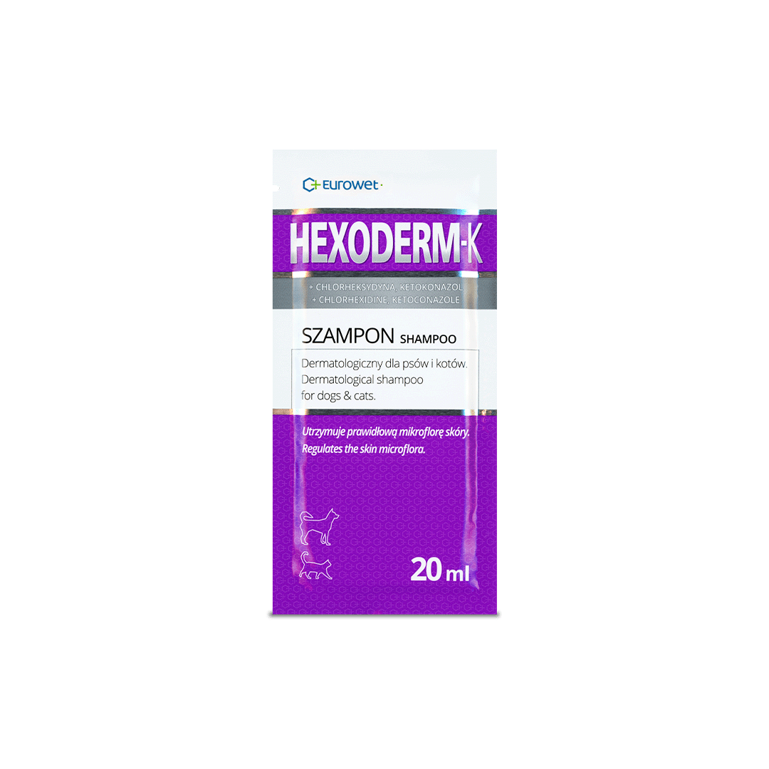 hexoderm szampon saszetki