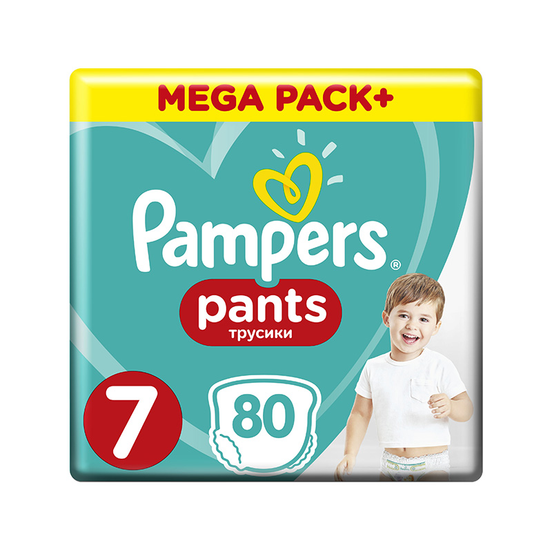 pampers pants 7 mega pack+
