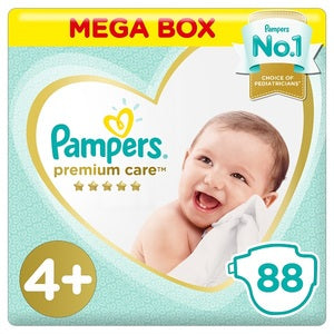 pampers premium care 4 plus