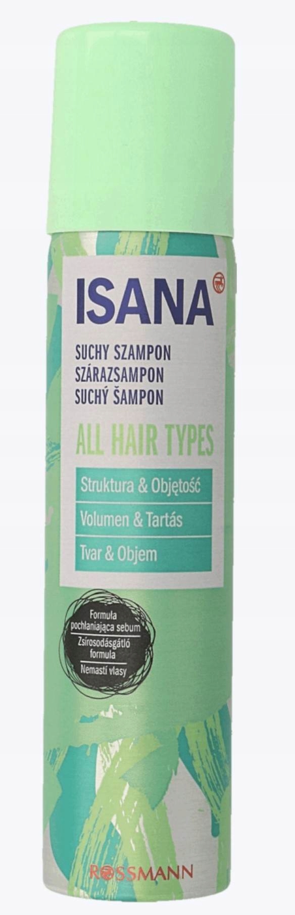 isana suchy szampon rossmann cena