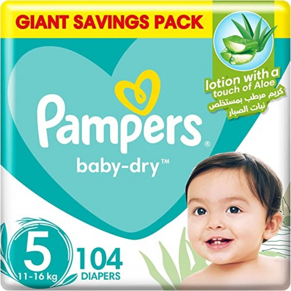 pampers baby dry extra large+