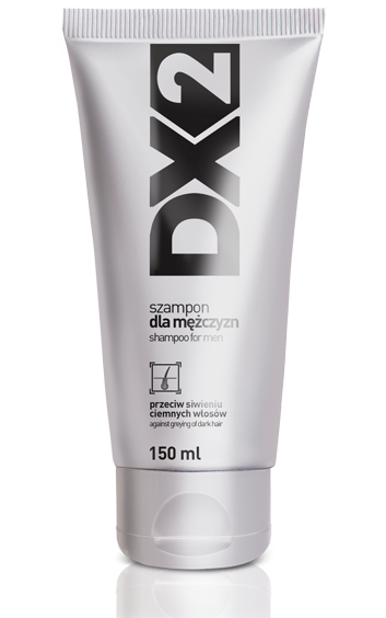 dx2 szampon przeciw siwieniu ciemnych włosów