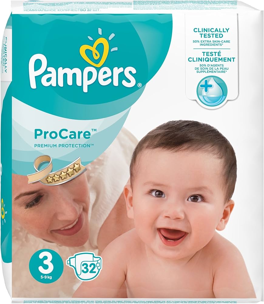 pampers pro care rozmiary