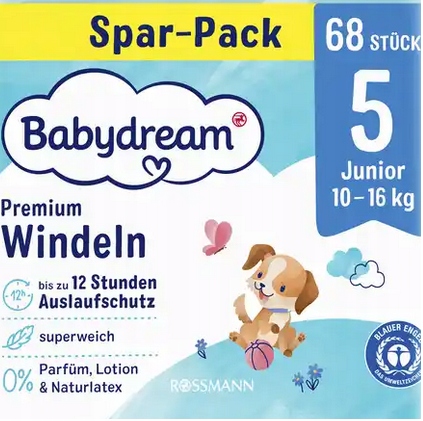 baby dream pieluchy rossmann