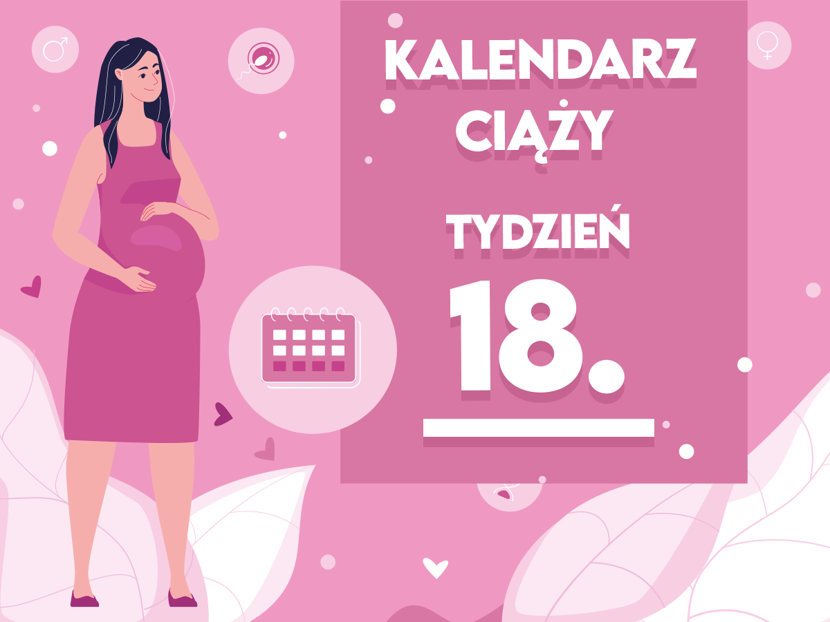 ciąża 18 tydzień pampers