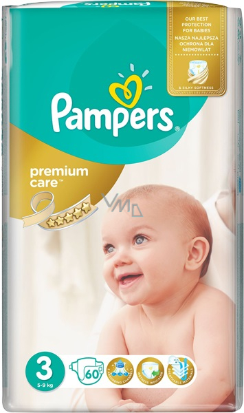 pampers premium care pieluchy rozmiar 3 mini 5-9kg